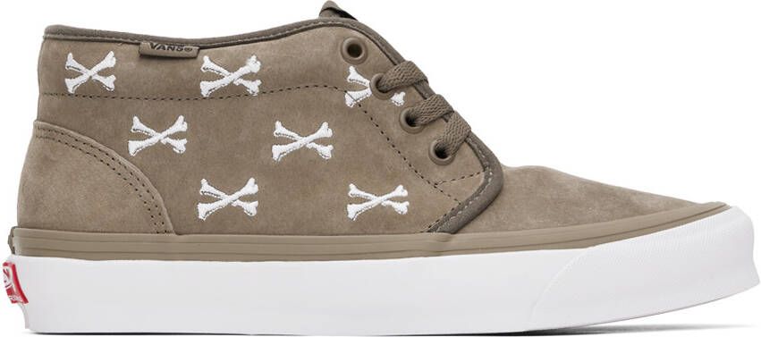 Vans Taupe WTAPS Edition OG Chukka LX Sneakers - Picture 5