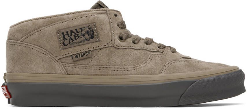 Vans Taupe WTAPS Edition OG Half Cab LX Sneakers - Picture 5