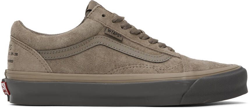 Vans Taupe WTAPS Edition OG Old Skool LX Sneakers - Picture 5