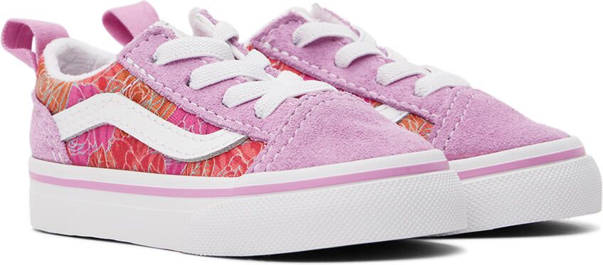 Vans Baby Pink Old Skool Sneakers - Picture 3