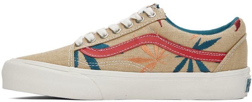 Vans Beige Old Skool VR3 LX Low Sneakers - Picture 3