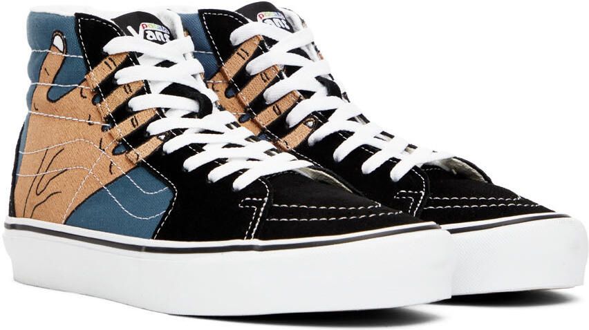 Vans Black & Blue Imran Potato Edition SK8-Hi VR3 LX Sneakers - Picture 2