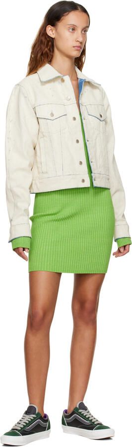 Vans Black & Green OG Style 36 UI Sneakers - Picture 4