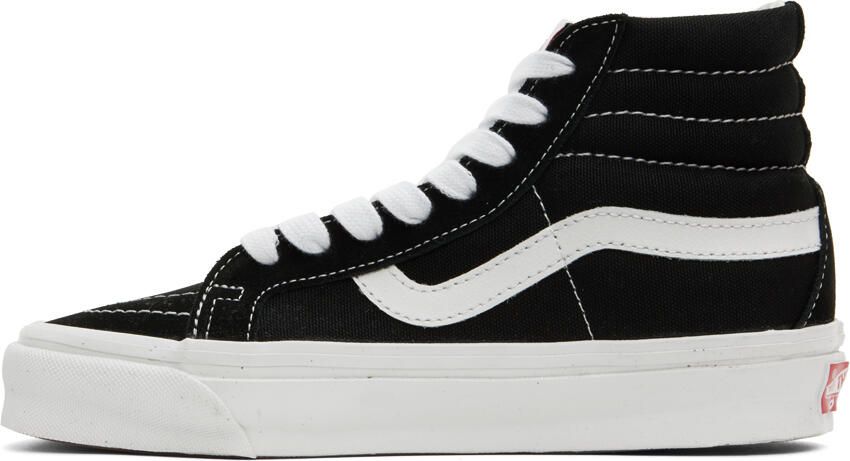 Vans Black OG Sk8-Hi LX Sneakers - Picture 3
