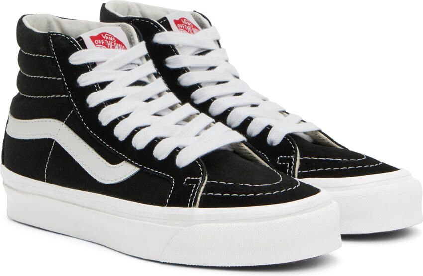 Vans Black OG Sk8-Hi LX Sneakers - Picture 2