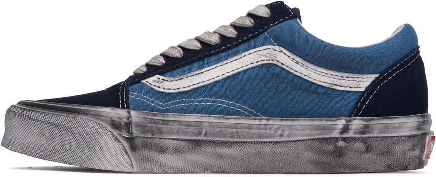 Vans Navy OG Old Skool LX Sneakers - Picture 3