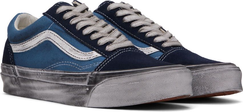 Vans Navy OG Old Skool LX Sneakers - Picture 2