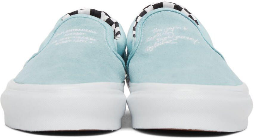 Vans Blue Ray Barbee Edition OG Classic Slip-On LX Sneakers - Picture 2