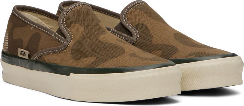 Vans Brown Taka Hayashi Edition Style 48 LX Sneakers - Picture 3