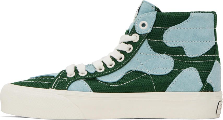 Vans Green & Blue Sk8-Hi WP VR3 LX Sneakers - Picture 3