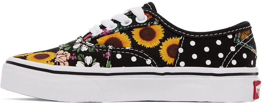 Vans Kids Black  Replica Sunglasses Patchwork Little Kids Sneakers - Picture 3