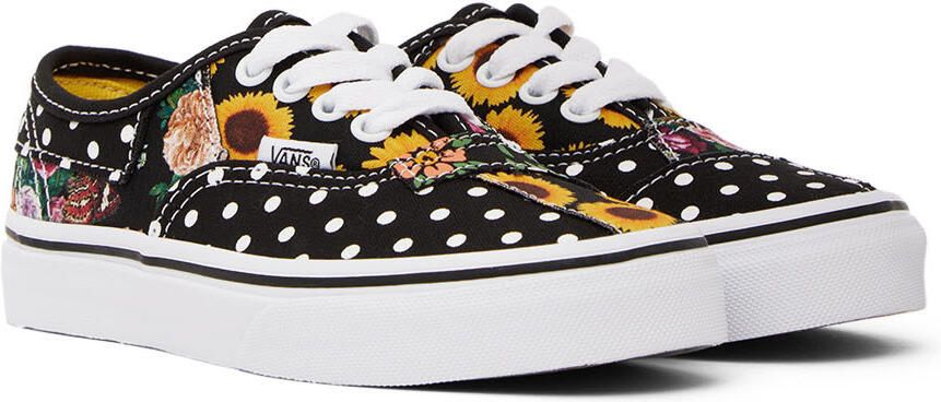 Vans Kids Black  Replica Sunglasses Patchwork Little Kids Sneakers - Picture 2