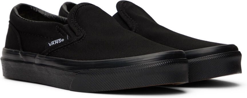 Vans Kids Black Classic Slip-On Little Kids Sneakers - Picture 2