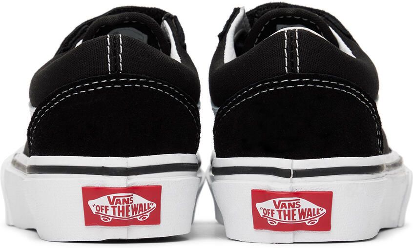 Vans Kids Black Old Skool V Little Kids Sneakers