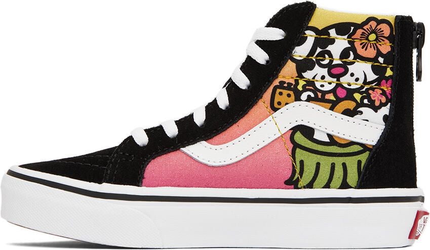 Vans Kids Black Sk8-Hi Zip Little Kids Sneakers - Picture 3