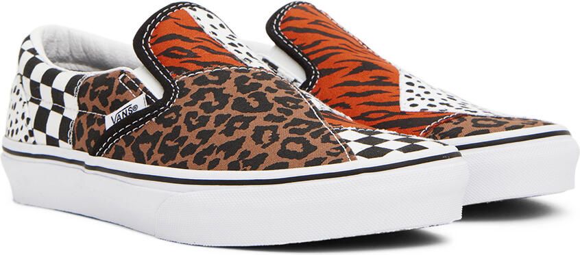 Vans Kids Multicolor Classic Slip-On Big Kids Sneakers - Picture 2