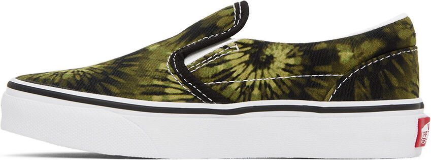 Vans Kids Multicolor Classic Slip-On Little Kids Sneakers - Picture 13