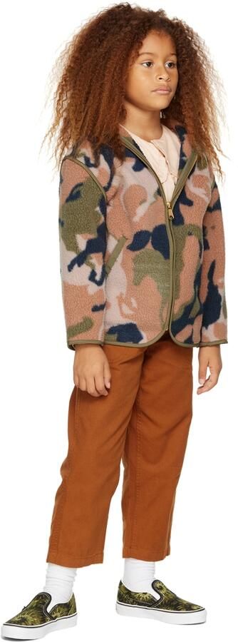 Vans Kids Multicolor Classic Slip-On Little Kids Sneakers - Picture 8