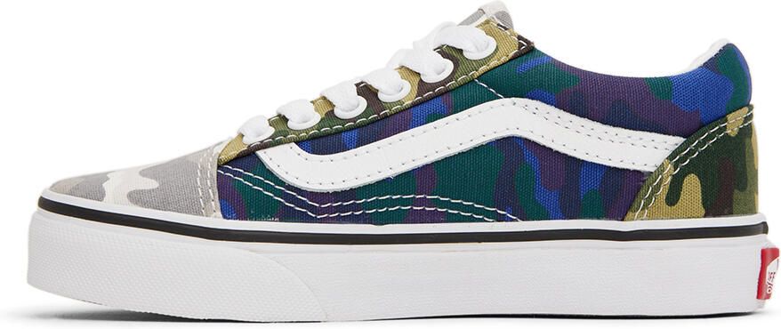 Vans Kids Multicolor Classic Slip-On Little Kids Sneakers - Picture 6