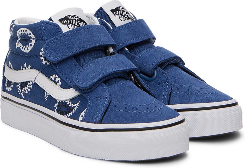 Vans Kids Navy SK8-Mid Reissue V Little Kids Sneakers - Picture 2