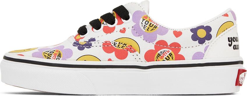 Vans Kids White Era Little Kids Sneakers - Picture 4