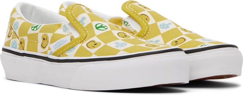 Vans Kids Yellow Classic Little Kids Sneakers - Picture 2
