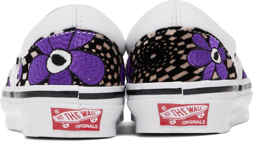 Vans Brown & Black PAM Edition Slip-On Sneakers