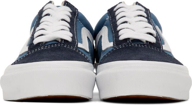 Vans Navy & Blue Old Skool Sneakers - Picture 9