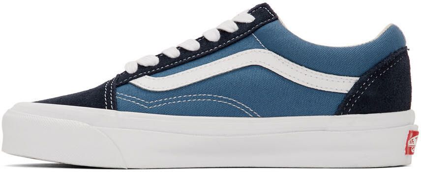 Vans Navy & Blue Old Skool Sneakers - Picture 5