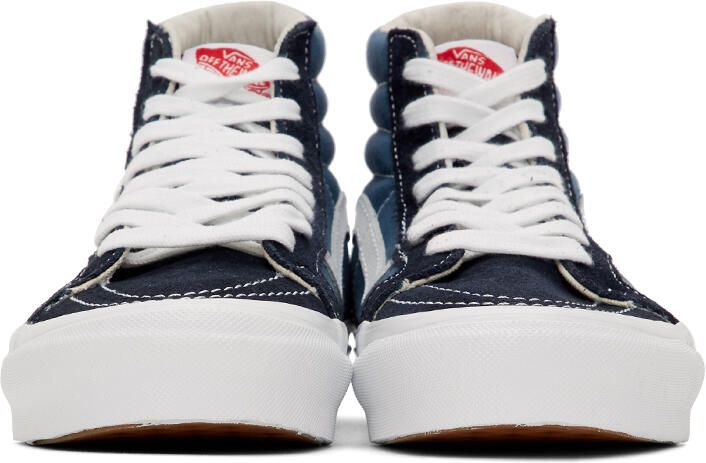 Vans Navy OG SK8 Skool-Hi LX Sneakers - Picture 3