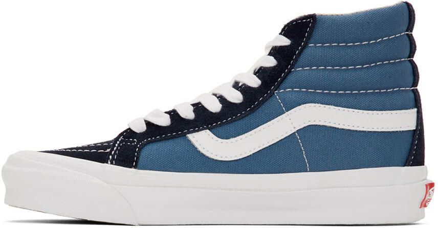 Vans Navy OG SK8 Skool-Hi LX Sneakers - Picture 2