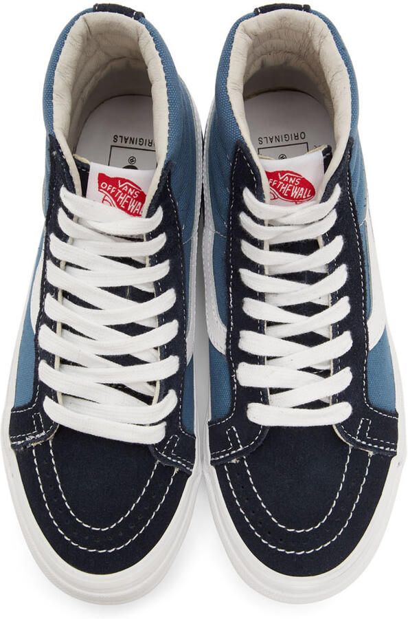 Vans Navy OG SK8 Skool-Hi LX Sneakers