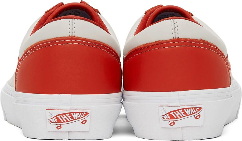 Vans Orange & White Style 36 VLT LX Sneakers - Picture 2