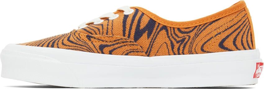 Vans Orange & Navy OG  Replica Sunglasses LX Sneakers - Picture 5