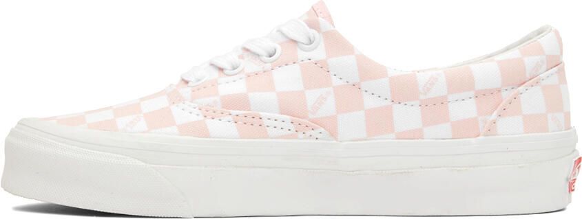 Vans Pink & White OG Era LX Sneakers - Picture 3