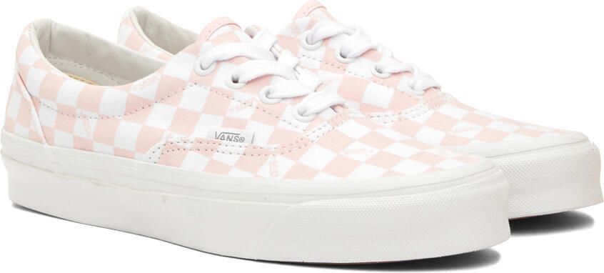 Vans Pink & White OG Era LX Sneakers - Picture 2