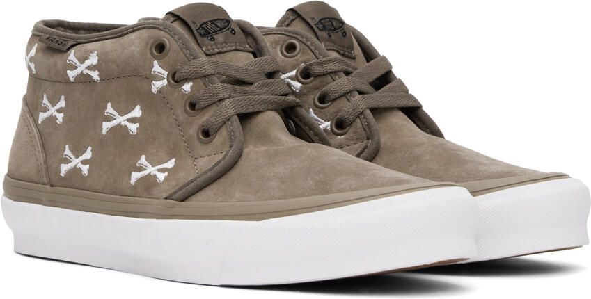 Vans Taupe WTAPS Edition OG Chukka LX Sneakers - Picture 2