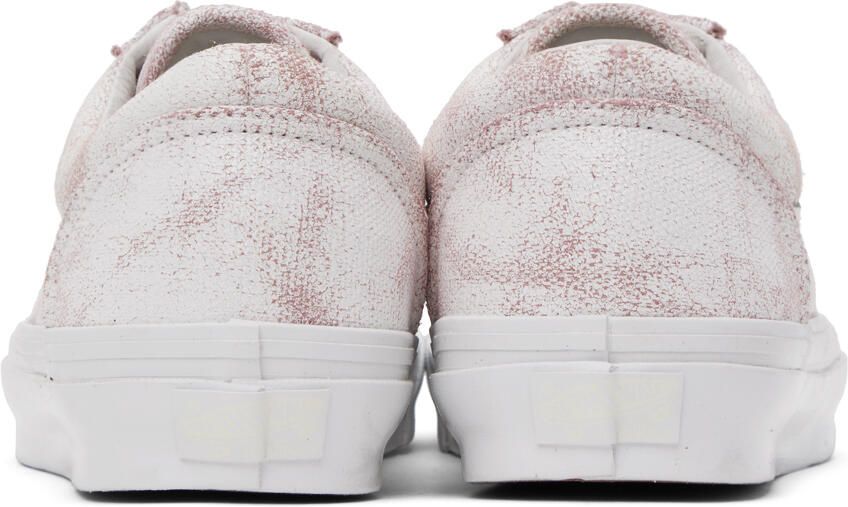 Vans White & Pink Vault OG Style 36 LX Sneakers