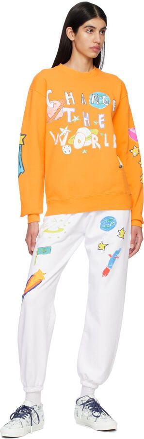 Vans White OG Sk8 Mid LX Distress Sneakers - Picture 7