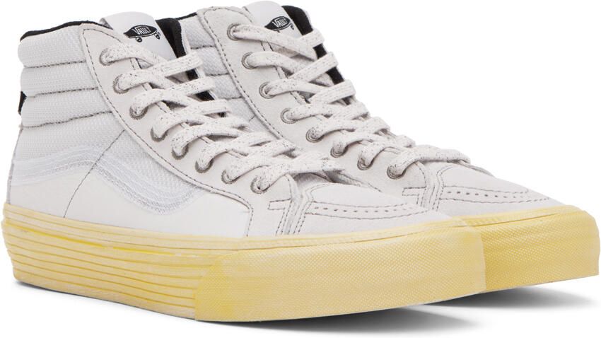 Vans White Sk8-Hi Notchback Sneakers - Picture 3