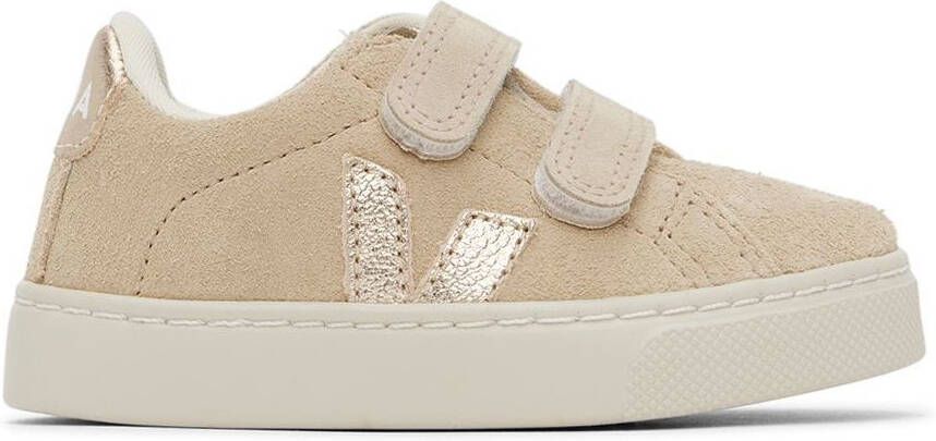 VEJA Baby Beige Suede Esplar Sneakers