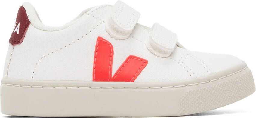 VEJA Baby White & Pink Esplar Sneakers - Picture 4
