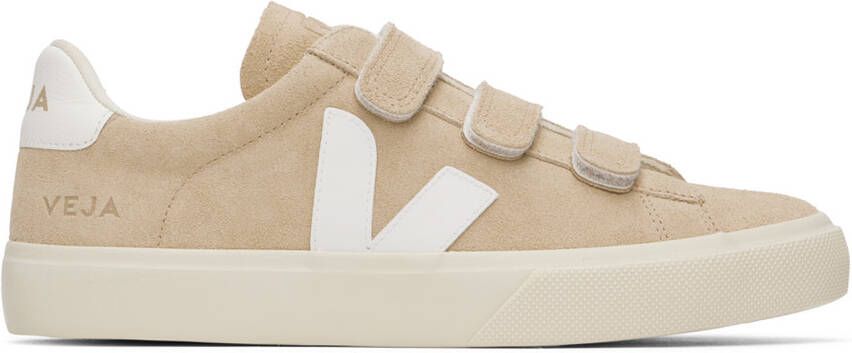 VEJA Off-White Suede Campo Sneakers - Picture 7