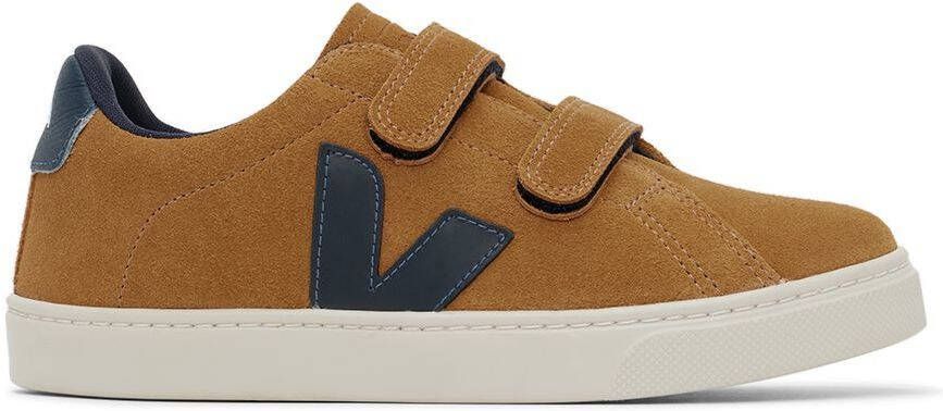 VEJA Kids Tan Suede Esplar Sneakers