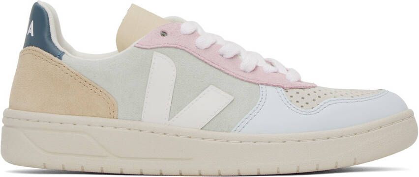 VEJA Multicolor V-10 Sneakers - Picture 5