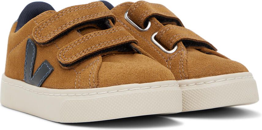 VEJA Baby Tan & Navy Esplar Sneakers - Picture 2