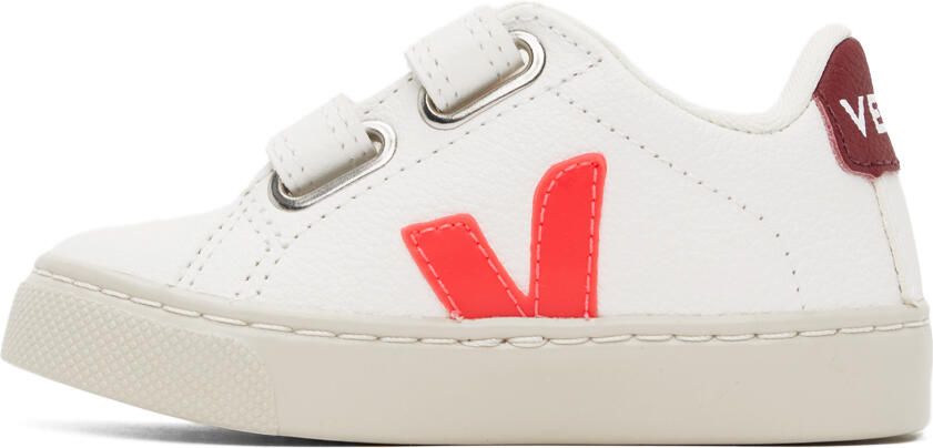 VEJA Baby White & Pink Esplar Sneakers - Picture 3