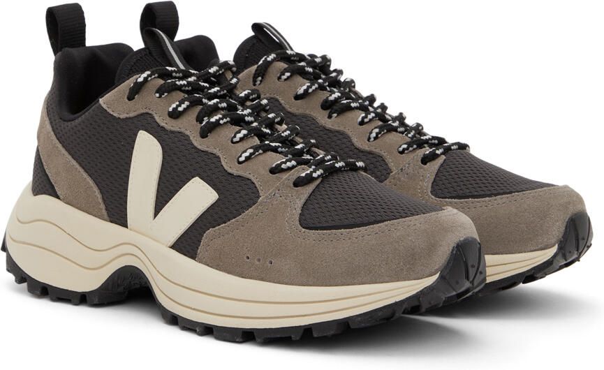 VEJA Grey & Off-White Venturi Sneakers - Picture 2