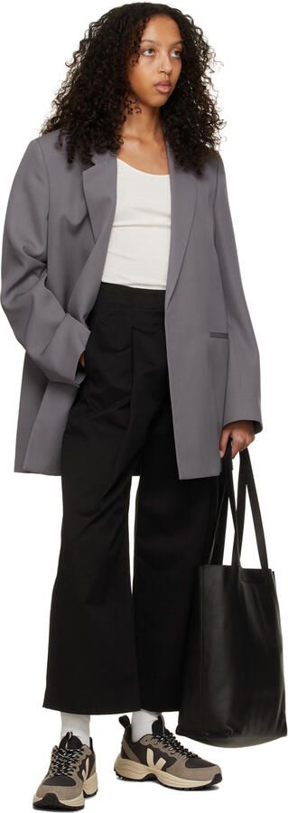 VEJA Grey & Off-White Venturi Sneakers - Picture 4