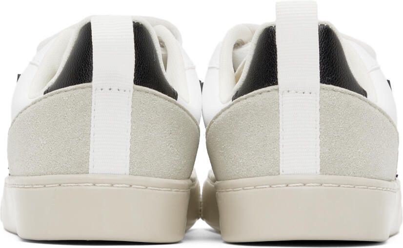 VEJA Kids White & Black V-10 Sneakers